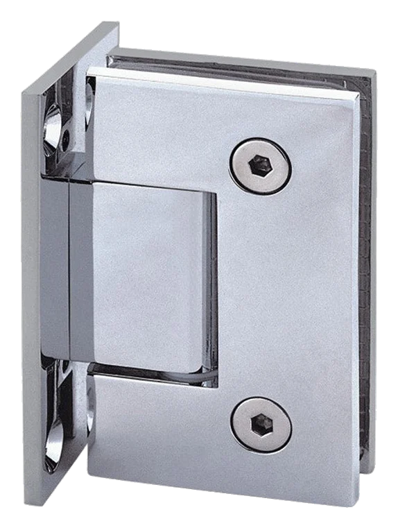 Brass Glass to Wall Hinge