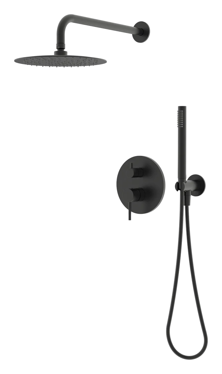 Outdoor Shower Set: Two Function Stainless Steel SS316