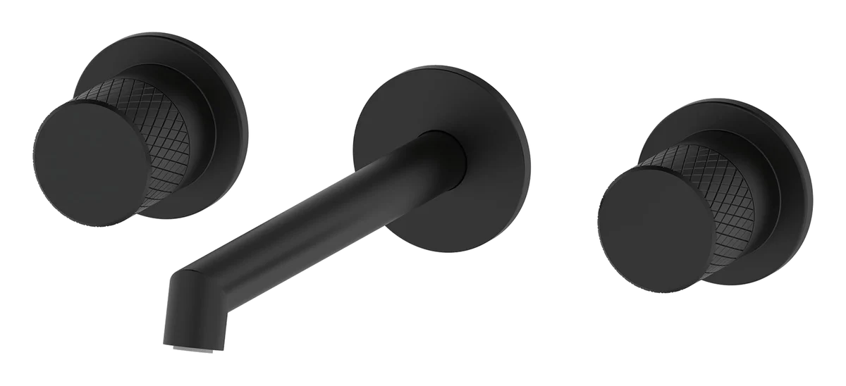 3 Hole Wall Mounted Basin Tap