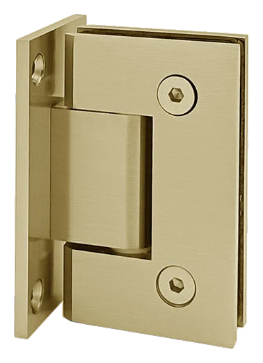Brass Glass to Wall Hinge