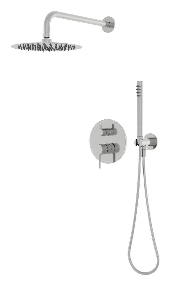 Outdoor Shower Set: Two Function Stainless Steel SS316