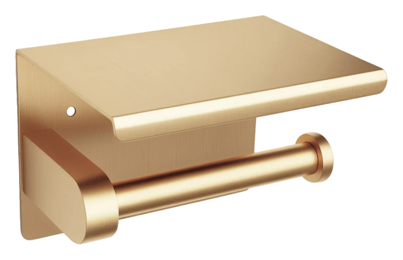 Toilet Roll Holder with Shelf