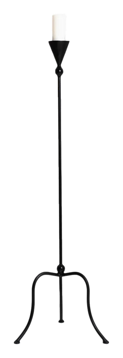 Iron Standing Candlestick