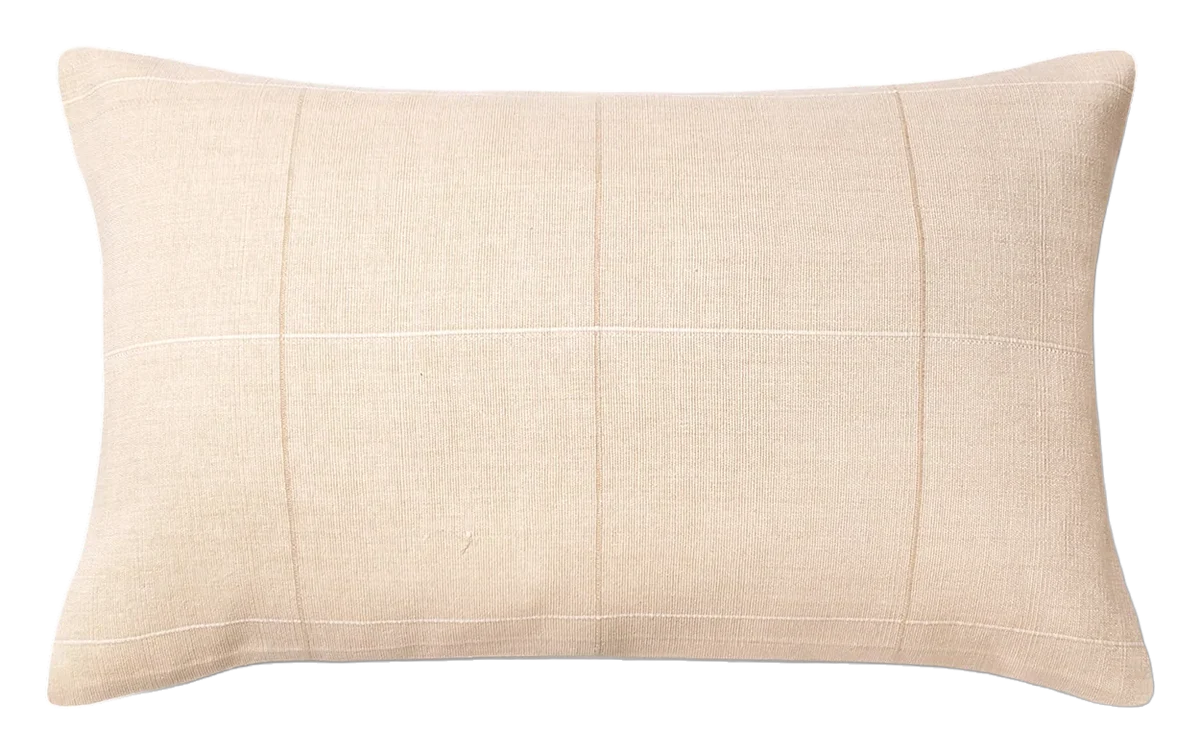 Bunga Persik Lumbar Pillow