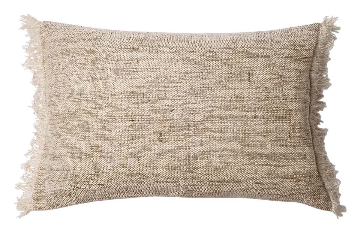 Goni Fringe Lumbar Pillow — Cushion