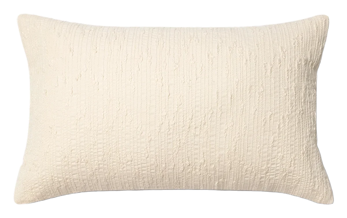 Kue Rangi Slub Lumbar Pillow