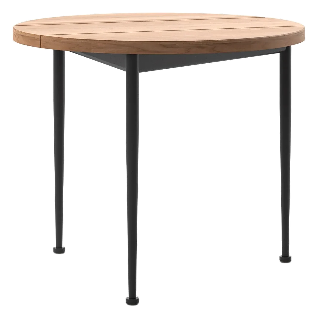 Arpa Round Coffee Table High D60 -Top Teak