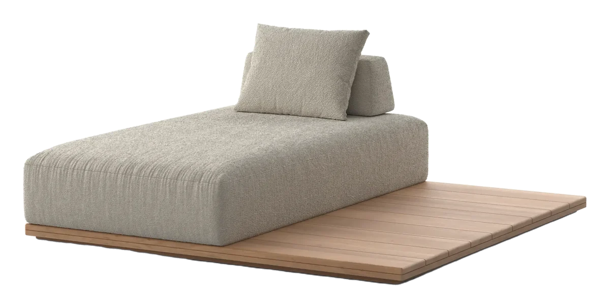 Tangram Large Chaise 184/143 Set