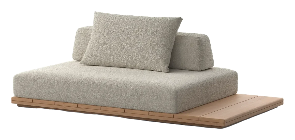 Tangram Low Long Chaise 184/102 Set