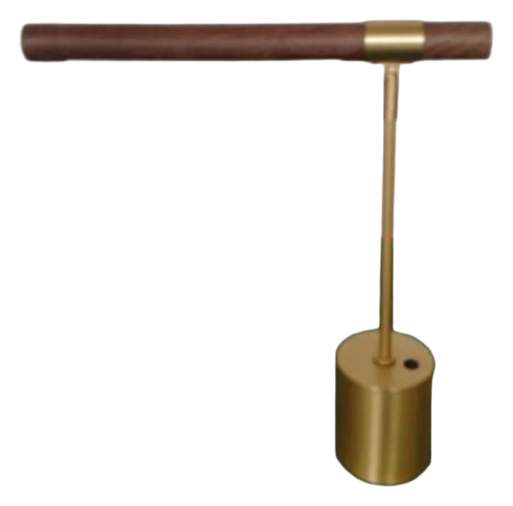 Replica Linear Wood LED Table Lamp BRASS
